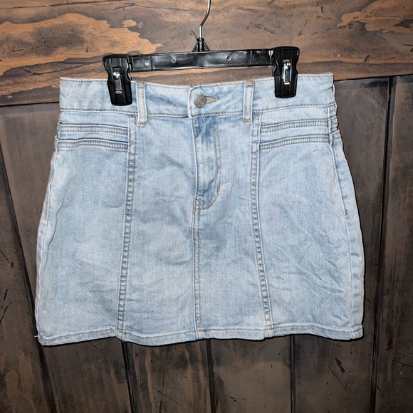 Pac sun denim jean skirt - Picture 2 of 4